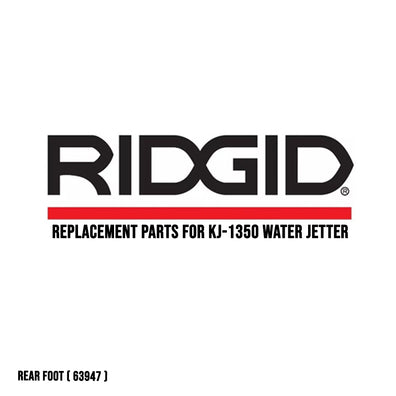Ridgid Replacement Parts for KJ-1350 Water Jetter