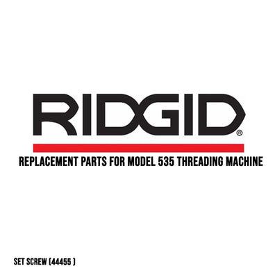 Ridgid Replacement Parts for Model 535 Threading Machine