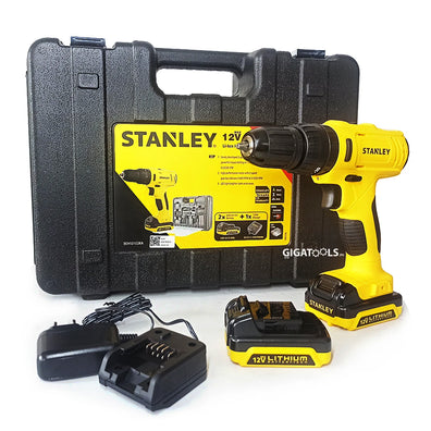 Stanley SCH121S2KA Cordless Hammer Drill 12V Li-Ion 3/8