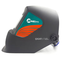 MailTank SH33 Auto Darkening Solar Welding Helmet with Lithium Battery Power (210mAh)