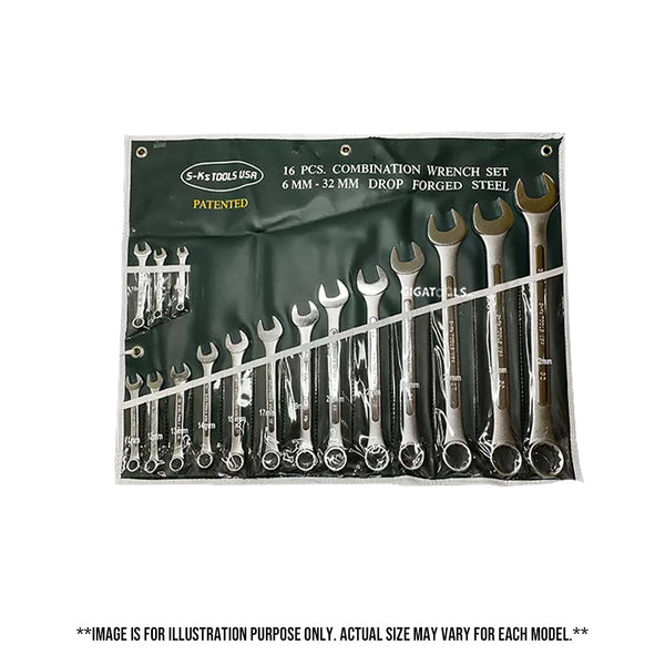 S-Ks Tools USA Combination Wrench Set