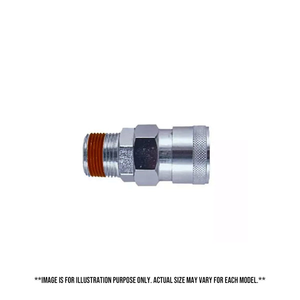 THB High Flow Male Thread Quick Coupler Body ( SMA )