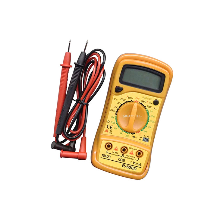 Multimeter M620 Trisco Digital Multimeter ( R-620D ) – GIGATOOLS Industrial Center