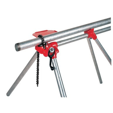 Ridgid 560 Stand Chain Vise 1/8" - 5" (pipe for legs and connecting pipe not included)