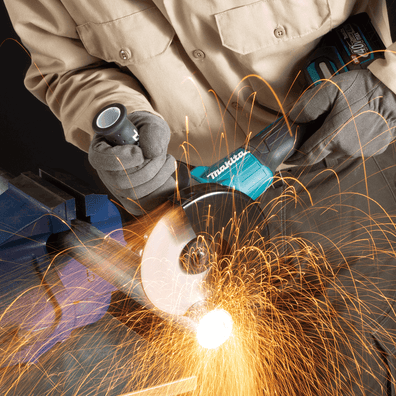 Makita GA035GZ Cordless Brushless Angle Grinder, Slide Switch Lock-On 150mm (6″) 40Vmax XGT™ Li-ion (Bare Tool Only)