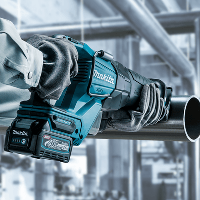 Makita JR001GM201 Cordless Brushless Recipro Saw 40Vmax 32mm (1-1/4″) XGT™ Li-ion (Kit Set) - GIGATOOLS.PH