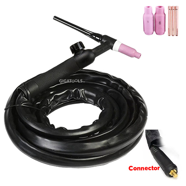 Yamato Welding TIG Torch ( 3.8 meters ) for Yamato YMG-300 ( TIG TORCH ONLY )