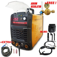 Yamato WS-250 Professional Inverter TIG & MMA Welding Machine ( Dual Type ) with FREE Argon Regulator