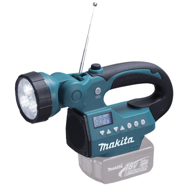 Makita DMR050 AM/FM Cordless Flashlight Radio 18V/14.4V LXT® Li-Ion (Bare Tool)
