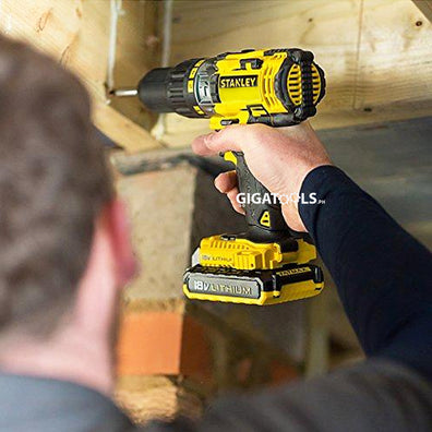 Stanley SCD20C2K 13mm 18V Li-Ion Cordlesss Drill / Driver - GIGATOOLS.PH