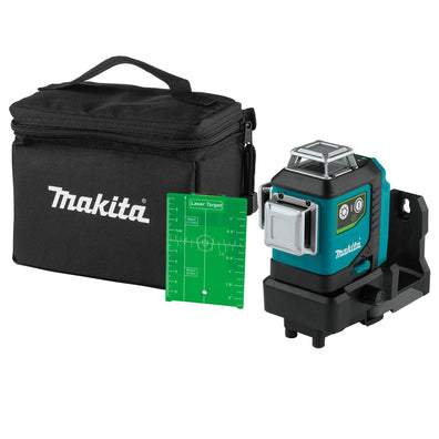 Makita SK700GD Rechargeable Cordless Green Multi Line Laser 360° 3-Plane 12Vmax CXT™ Li-Ion (Bare Tool)