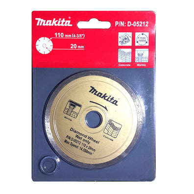 Makita 110x20mm Diamond Wheel (Wet Only) - GIGATOOLS.PH