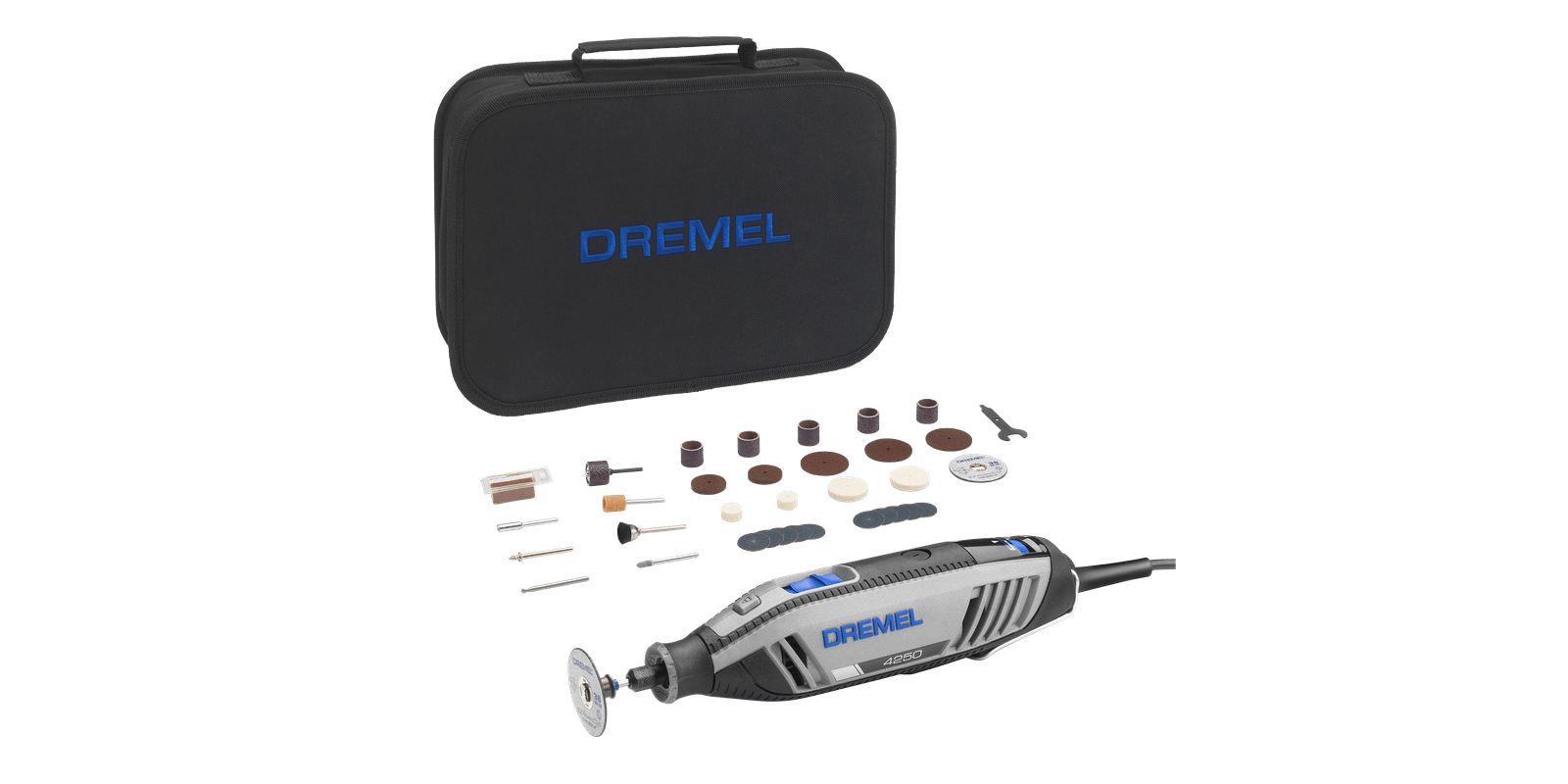 Dremel 4250-35 Rotary Tool Kit Set with 35pcs Accessories (175W)