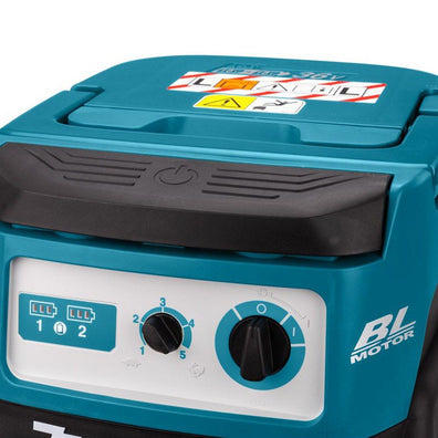 Makita DVC155LZX2 Cordless Brushless Wet & Dry Vacuum Cleaner 18Vx2 (36V) LXT Class 15 Liter (Bare Tool)