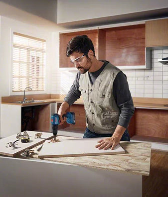 Bosch GSR 185-LI Cordless Brushless Metal chuck Drill Driver 18V with 23pcs Drill bits and Screw bit kit Set