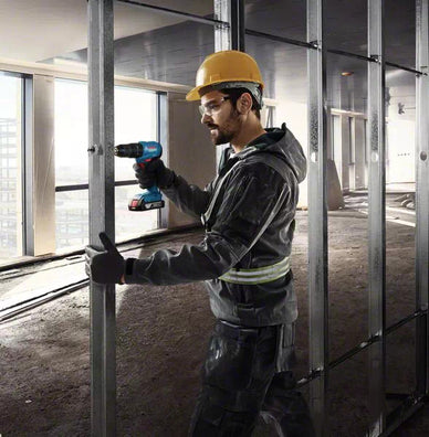 Bosch GSR 185-LI Cordless Brushless Metal chuck Drill Driver 18V with 23pcs Drill bits and Screw bit kit Set