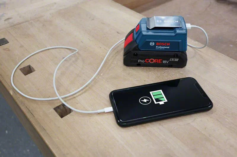 Bosch GAA 18V-24 18V Portable USB Power Source Battery Adapter (Bare Tool Only)