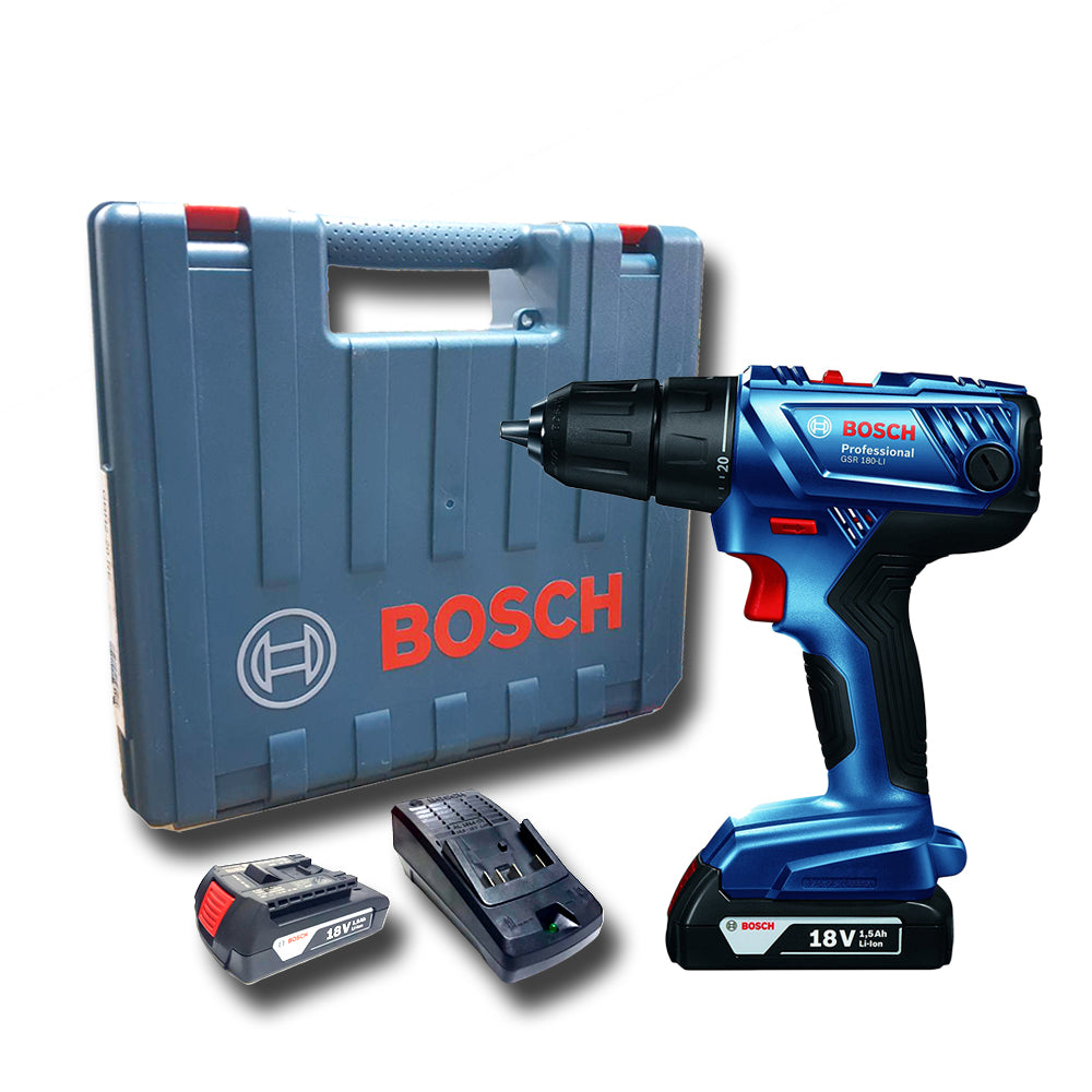 Bosch GSR 180-LI Professional Cordless Drill / Driver 18V - GIGATOOLS.PH