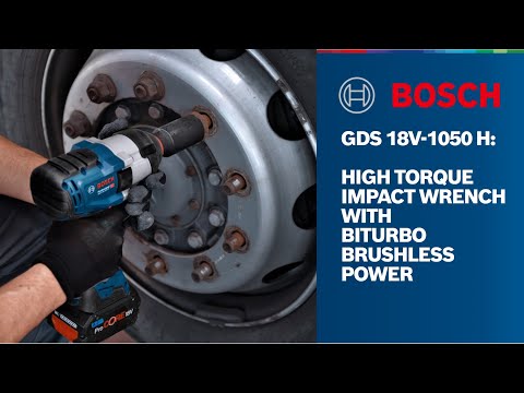 Bosch GDS 18V-1050 H Professional Cordless Brushless Bi-Turbo Impact Wrench 3/4