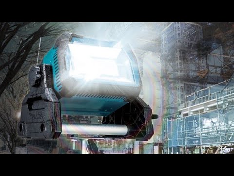 Makita DML809 Corded / Cordless L.E.D Work Light ( 10,000 lumens ) AC / 2x18V / 14.4V LXT Li-Ion (Bare Tool Only)