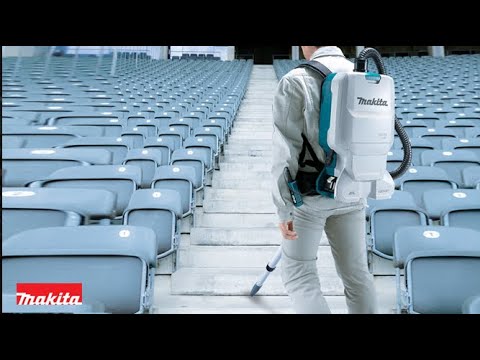 Makita DVC660Z Cordless Brushless Backpack Vacuum Cleaner Paper/Cloth Dust Bag: 6.0L/5.5L 18V x2 (36V) LXT® Li-Ion (Bare Tool Only)