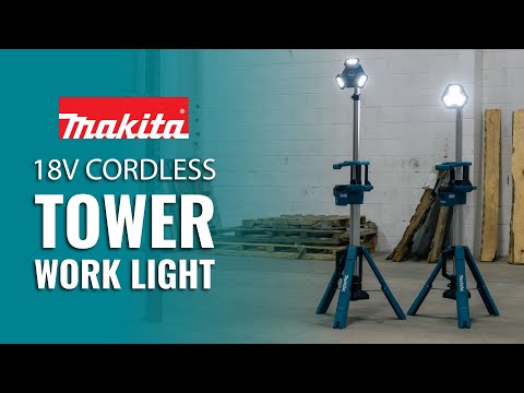 Makita DML814 Cordless LED Work Light 3,000 lumens 12 LED 18V/14.4V LXT® Li-Ion (Bare Tool)