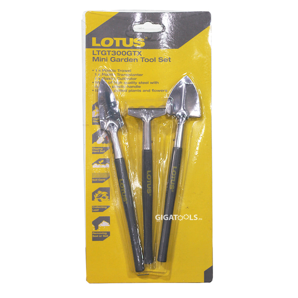 Gigatools Store Lotus LTGT300GTX Mini Gardening Tool Set – GIGATOOLS Industrial Center