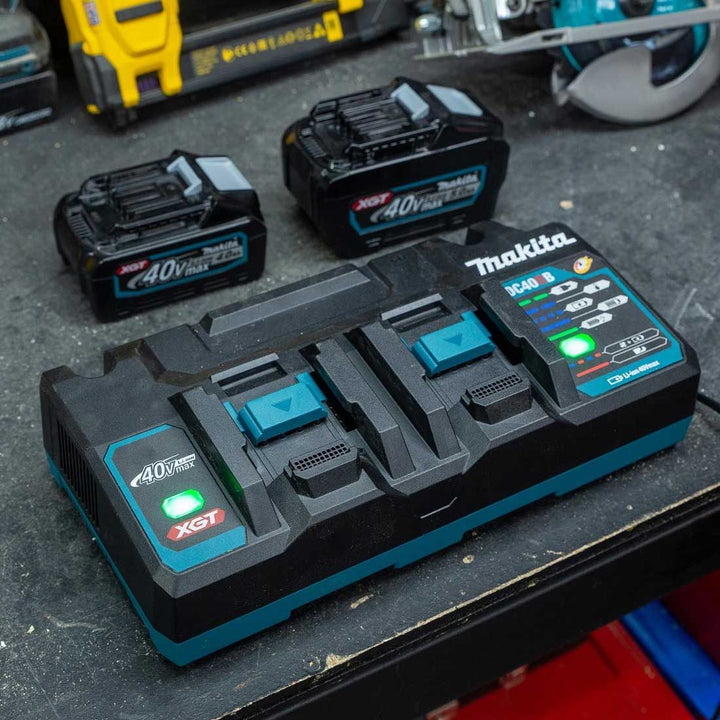 Makita DC40RB Dual Two Port Multi Fast Charger 40Vmax XGT