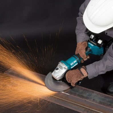 Makita DGA900Z Cordless Brushless Angle Grinder with Paddle Switch Twin 18V LXT 230mm/9