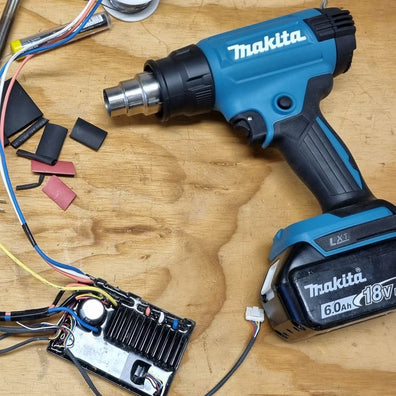 Makita DHG181ZK Cordless Heat Gun 18V LXT ~550°C (Bare Tool Only)