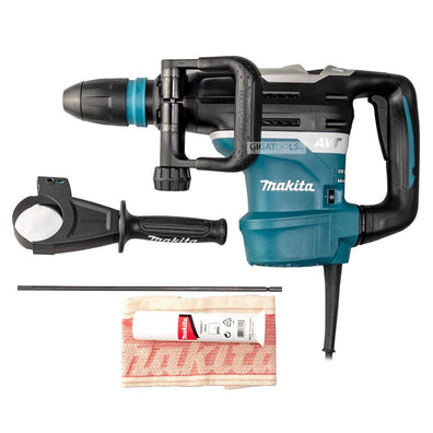 Makita HR4013C Rotary Hammer 40mm (1-9/16″) 8 J SDS-MAX Shank 1,100W with AVT in Carrying Case, Made in Japan
