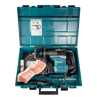 Makita HR4013C Rotary Hammer 40mm (1-9/16″) 8 J SDS-MAX Shank 1,100W with AVT in Carrying Case, Made in Japan