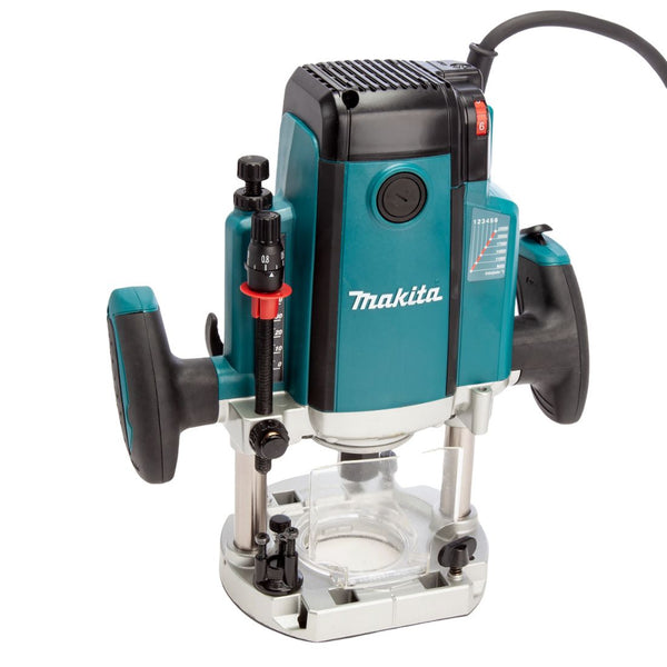 Makita RP2303FC Plunge Router 12mm, 12.7mm (15/32", 1/2″) 2,100W, Made in Japan
