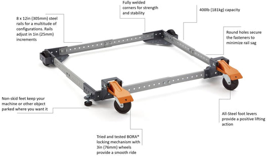 BORA Versatile Mobile Base (PM-1050)