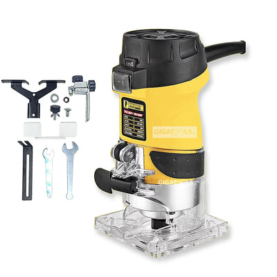 Powerhouse PHB-PRGM6 Palm Router / Trimmer with Quick Lock (500W) - GIGATOOLS.PH