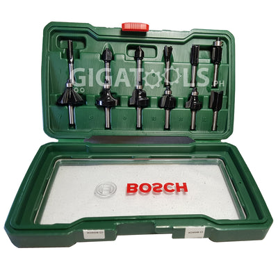 Bosch Router Bit Set 12 pieces 1/4