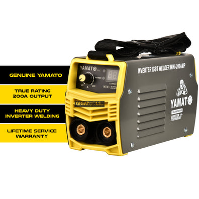 Yamato Mini 200A Digital Inverter IGBT Welding Machine (2021 Edition)